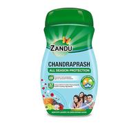 Zandu Chandraprash Protection toutes saisons, immunité 2x, mélange de 37 ingrédients herbes chyawanprash + ingrédients rafraîchissants, sans sucre raffiné, idéal pour l'hiver, la mousson et l'été, 900