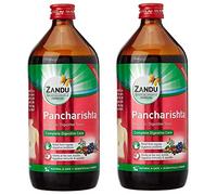 Zandu Pancharishta Lot de 2 Toniques digestifs ayurvédiques, 450 ml