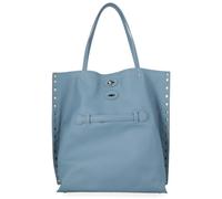 Zanellato - A' Spasso Saeta Medium Tote - Femme - Sacs - Bleu - Taille: ONE Size