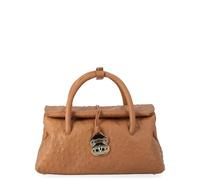 Zanellato - Dotta Cactus Small - Femme - Sacs - Brun - Taille: ONE Size