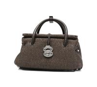 Zanellato - Dotta Small Handbag - Femme - Sacs - Brun - Taille: ONE Size