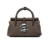 Zanellato - Dotta Vimini Baby Handbag - Femme - Sacs - Brun - Taille: ONE Size