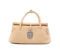 Zanellato - Mondà Vimini Small Bucket Bag - Femme - Sacs - Beige - Taille: ONE Size