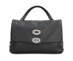 Zanellato - Postina S Leather Handbag - Femme - Sacs - Noir - Taille: ONE Size