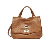 Zanellato - Postina Small Leather Bag - Femme - Sacs - Brun - Taille: ONE Size