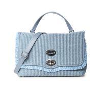 Zanellato - Postina Vimini frangia - Femme - Sacs - Bleu - Taille: ONE Size