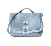 Zanellato - Postina Vimini Frangia - Femme - Sacs - Bleu - Taille: ONE Size