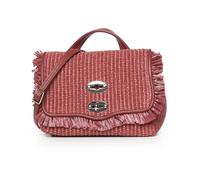 Zanellato - Postina Vimini Frangia - Femme - Sacs - Rouge - Taille: ONE Size