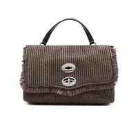 Zanellato - Postina Vimini Small Handbag - Femme - Sacs - Brun - Taille: ONE Size
