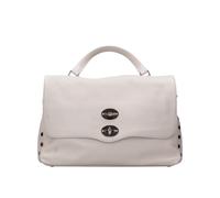 Zanellato - Sac bandoulière en cuir grainé avec clous - Femme - Sacs - Beige - Taille: ONE Size