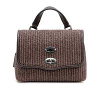 Zanellato - Small Postina Vimini Handbag - Femme - Sacs - Brun - Taille: ONE Size