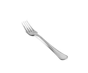 zanetti Lot de 12 fourchettes de table en acier inoxydable 18/C, modèle Leonardo, lot de 12 pièces, fabriqué en Italie, gris