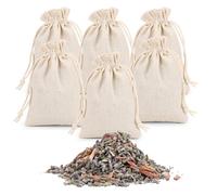 Zanfqvo Sachet Lavande avec Bois de Cedre Anti Mites et de Menthe - 3-en-1 Naturelle | Antimites Vetements Penderie, avec Lavande pour Dormir et se Détendre, pour Tiroirs, Voiture, Valise