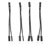 Zangc Power SW Reset SW Câble de démarrage pour carte mère Câble de démarrage One Point Deux Support Double Start Switch -1 Set