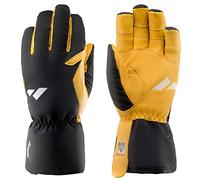 Zanier Unisexe - Adulte 21108-2050-7.5 Gants Noir Jaune 7.5