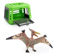 zanimo & CO - Dinosaure avec Cage - 033262 - Modèle Aléatoire - 13 cm - Plastique - À Partir de 3 Ans