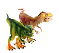 ZANIMO & CO - Dinosaure avec Machoire Articulée - 033250 - Modèle Aléatoire - Plastique - À Collectionner - Jouet Enfant - Réaliste - Miniature - Assortiement Animaux - À Partir de 3 Ans