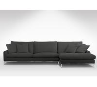 Zanisofa Canapé d’angle 4 places style contemporain - 292 x 160 x 93 cm - MIM2DXTA-DG