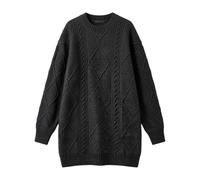 Zanisouta Pull Tricot Femme Vintage Sans Manches Tresses, Pull Long | Hiver, col, pull hiver, grosse maille, oversize, robe pull, chaud, manches longues, baggy, tricot.
