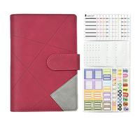 Zankie Classeur D'enveloppes Multifonctionnel - Classeur D'Trésorerie | Classeur À 6 Trous pour Les Défis D'épargne | Carnet Planification Budgétaire