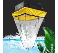 Zankie Housse de Nettoyage pour climatiseur | Housse de Lavage pour climatiseur de Plafond | Sac de Service de climatisation Fendu étanche, Housse de Nettoyage complète pour climatisation Murale