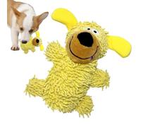 Zankie Jouets Couineurs pour Chiens,Jouets en Peluche Couineurs pour Chiens Destructeurs,Douce Interactive pour Stimulation Dentaire des De Toutes Tailles | Jeu Dentition Intérieur Extérieur