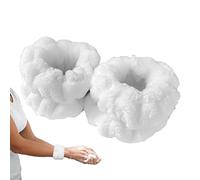 Zankie Lavage du Visage - 2 Bandes Lavage des Poignets en Microfibre Serviettes Poignet Absorbantes Douces pour Le Lavage du Visage | Spa Poignet Serviette Toilette