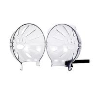 Zankie Muselière À Bulles pour Chat Respirante - Capuche Spatiale Réglable Transparente Anti-Morsure|Chat Couverture Multifonctionnelle pour Le Bain, Le Toilettage Ou La Coupe des Ongles