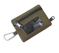 Zankie Petite Pochette Tactique - Sac à Main de Rangement Portable avec Attache à Clip en D | Sac Banane avec Fermeture éclair, Pochette d'équipement pour Le Camping, la randonnée, la Chasse