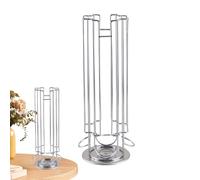 Zankie Porte-Capsules De Café,Distributeur De Capsules pour 32 Capsules Do-LCE Gusto Support pour Capsules De Café Distributeur De Capsules/Support De Capsules/Support De Capsules-Rotatif À 360°Et