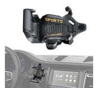 Zankie Support pour Téléphone De Siège De Course-Support pour Téléphone Portable De Voiture Réglage Automatique Universel Support pour Téléphone Portable pour Mains D'aération D'automobile