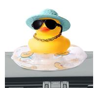 Zankie Tableau De Bord De Décoration De Canard De Voiture-décoration De Voiture De Canard en Caoutchouc pour La Décoration De Chambre À Coucher De Voiture