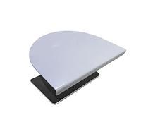 ZANOLY Plaque de renfort en acier pour table fragile, s'adapte à la plupart des installations de support de moniteur à pince en C (blanc)