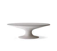ZANOTTA table ovale FENICE 230 cm (Gris - Polimex)