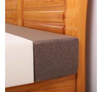 Zanotva Remplisseur d'espace de lit de 71 Pouces de Long, rallonge de Matelas for Espace de tête, entretoise de Fissure de Entre Le Matelas et Le Mur(Brown,71x8x4 in)