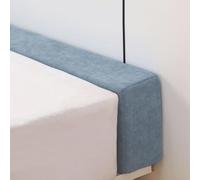 Zanotva Remplisseur d'espace de lit de 71 Pouces de Long, rallonge de Matelas for Espace de tête, entretoise de Fissure de Entre Le Matelas et Le Mur(Grey,71x10x7.1 in)