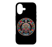 Zante Souvenir Motif Floral Tortue de mer Zakynthos Grèce Coque pour iPhone 17