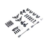 Zanthicia 1/28 voitures télécommandées métal bras oscillants Modification arrière amortisseur Servo bras lien tige ensemble fournitures, Tapez 4