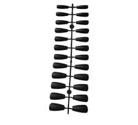 Zanthicia 1 ensemble couleur rue ongles bandes conseils mat onglets adhésifs ballerine Style Art décalcomanies Salon bricolage fournitures décorations , Type 2