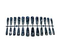 Zanthicia 1 ensemble de bandes d'ongles de rue couleur Extra longues pointes scintillantes artificielles colorées couverture complète Art décalcomanies décorations manucure , mzy-d03