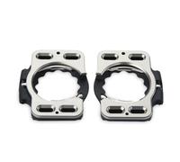 Zanthicia 1 Paire de taquets en Alliage d'aluminium de vélo Couvercle Anti-dérapant détachable équipement Plaque Pince pédale à dégagement