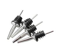 Zanthicia 1 PC/4 pièces bouchon de bouteille de vin Pour bonne étanchéité lavable léger Bar bouteille vin bec verseur bouchon en caoutchouc Restaurants, 4 pièces