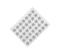 Zanthicia 10 Feuilles Autocollant de récompense étoile à Cinq Branches Amovible mère éloge étiquette Maternelle Multicolore récompense décalcomanies étudiants, Argent