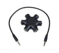 Zanthicia 3.5mm Audio Splitter Convertisseur Universel Équipement Petite Taille Écouteur Adaptateur Connecteur Dispositif Outils D'adaptation