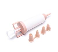 Zanthicia 5 pièces Kit d'outils de décoration de gâteau Beurre crème Stylo détachable Bricolage Fondant pâte à Biscuits pâtisserie Fabricant Buses débutants