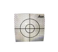 Zanthicia 50pcs feuille de réflecteur nouvelle géographie rétro bande réfléchissante feuilles auto-adhésives Tunnel pont projet Station totale, 4 * 4