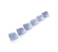 Zanthicia 6 pièces/paquets filtres à eau non tissés à ajustement universel filtre charbon actif respirant tampon de résine abrasive de remplacement