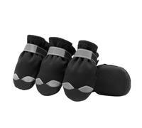 Zanthicia Accessoire de Mode pour Animaux de Compagnie : des Chaussures Tendance et résistantes pour Chiens, Respirantes et Confortables, Qui protègent Les, Noir, M