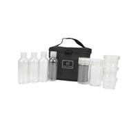 Zanthicia Accessoires de camping pour cuisiner en toute liberté avec des pots à épices portables : un sac de rangement pour sauces et condiments, idéal pour agrémenter vos repas en pleine nature.