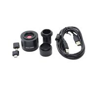 Zanthicia Accessoires de remplacement USB 0 Noir Astronomes recherchant l'imagerie haute définition En sciences de la mesure et enseignement Oculaire électronique numérique 200MP Haute Définition